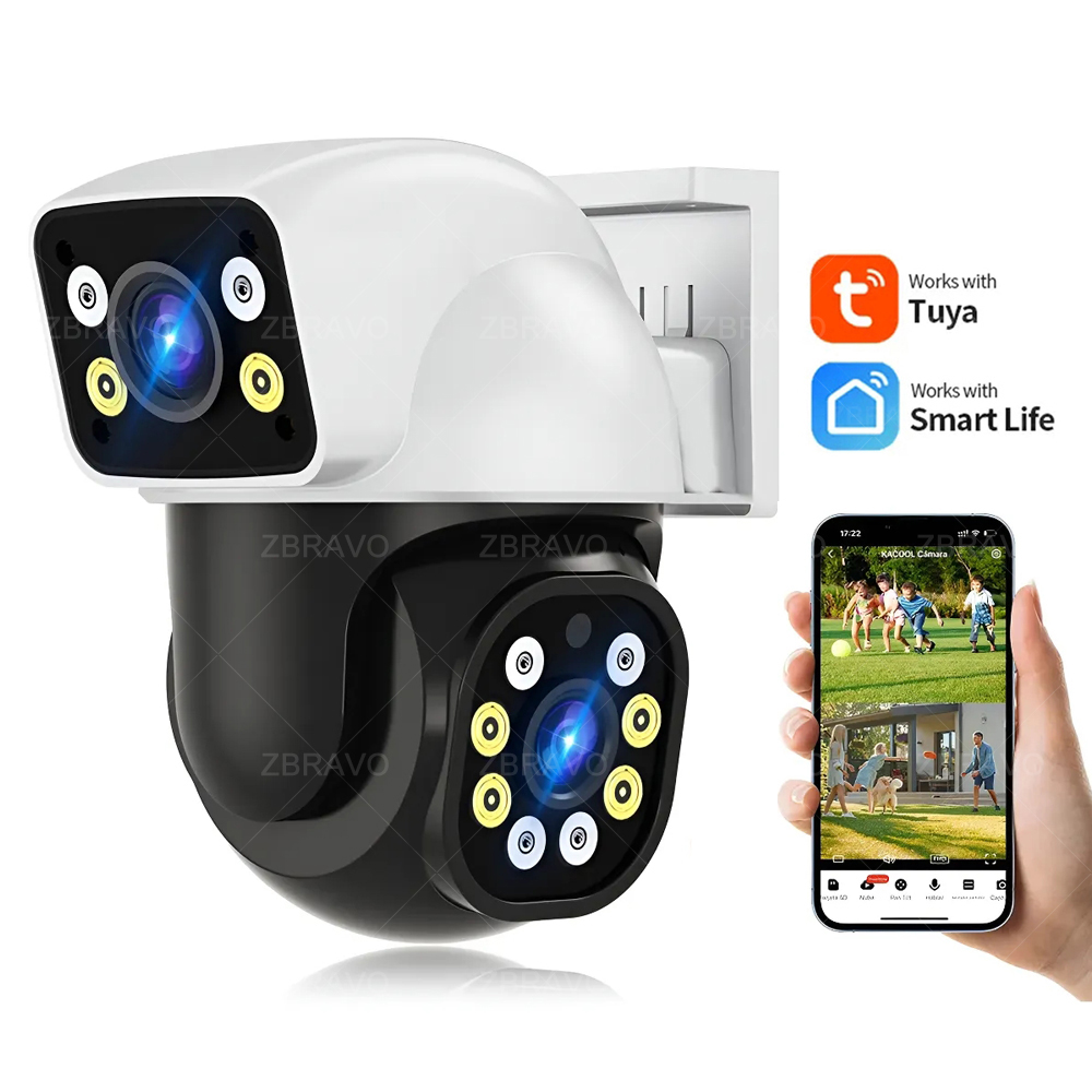 Home Security Installation - Smartlife 8MP WiFi Tuya Outdoor Camera