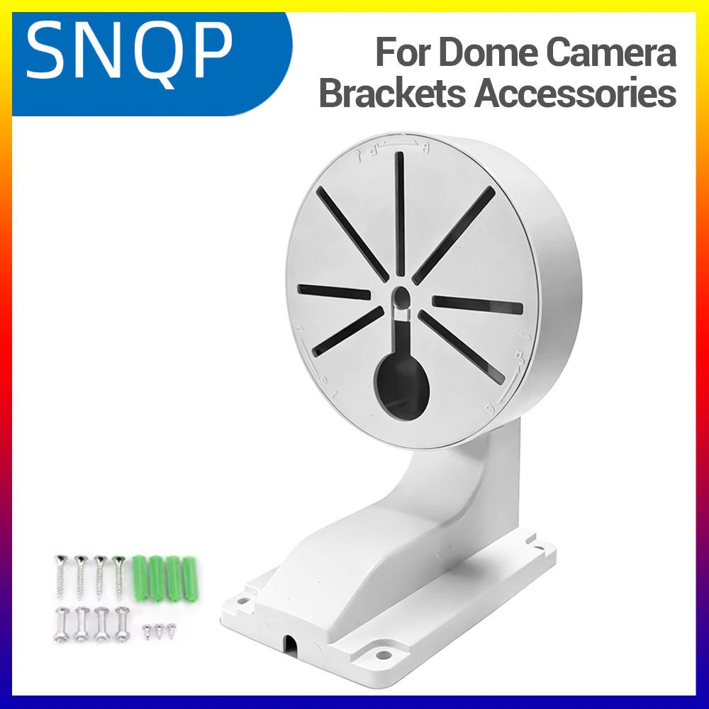 Home Security Installation - L-shaped home office dome camera mount