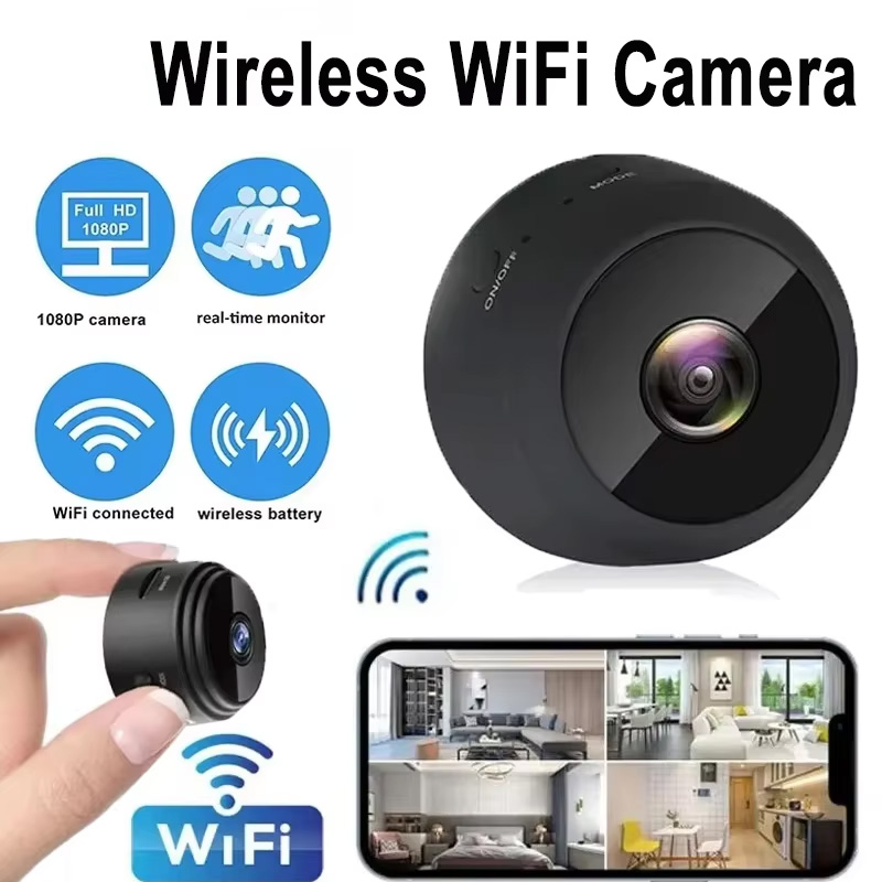 Home Security Installation - New A9 Camera Wifi 1080p HD