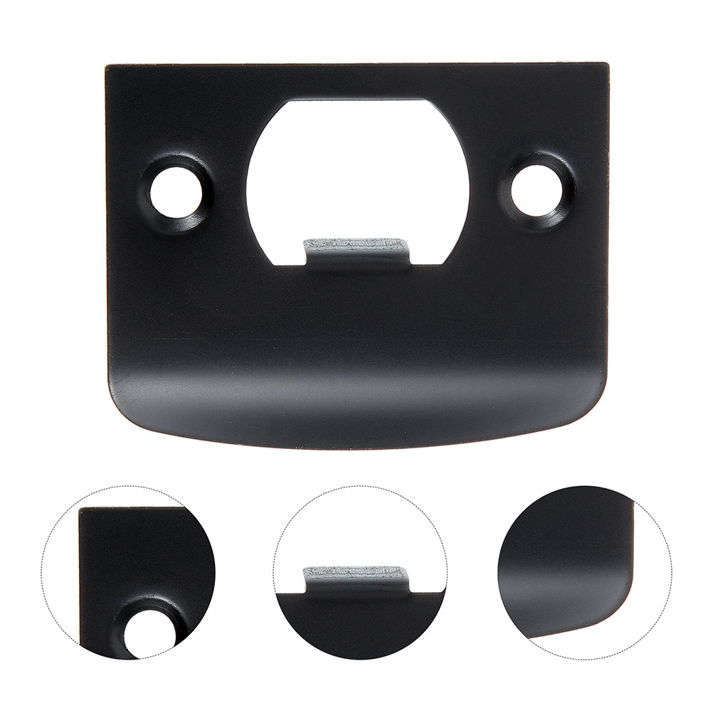 Home Security Door Lock - 2Pcs Stainless Steel Door Strike Plate