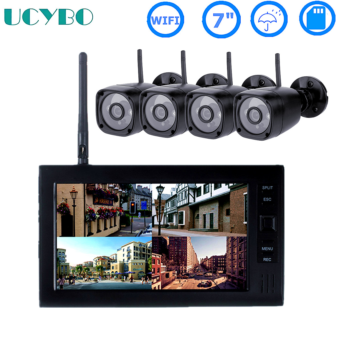 Home Security Wireless Cameras - 7 