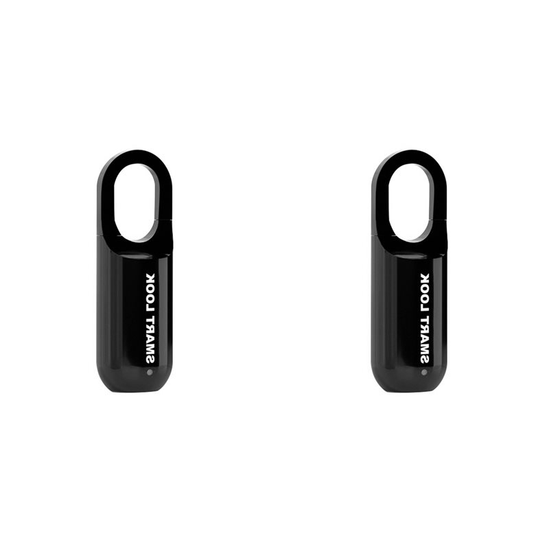 Home Security Door Lock - BAAE 2X Fingerprint Padlock M01 Anti-Theft