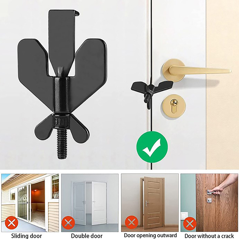 1PC Door Lock Security For Tra - đánh giá và giá Home Security Jammers