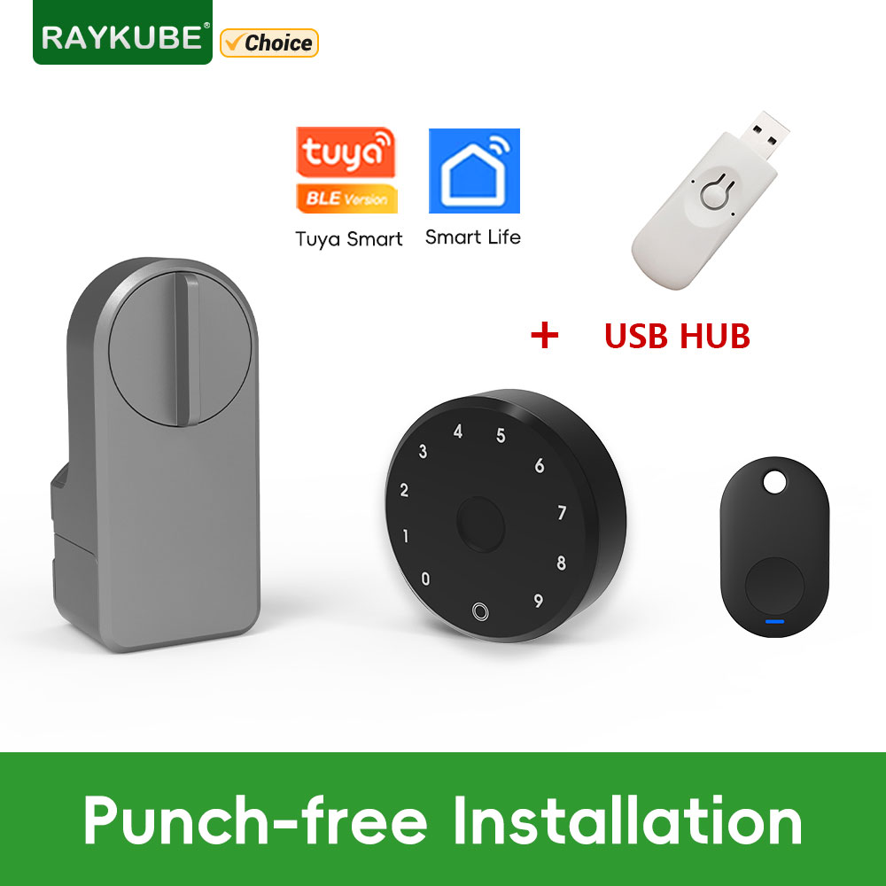 RAYKUBE A1 Pro Tuya BEL Smart  - đánh giá và giá Door Lock Smart Keypad