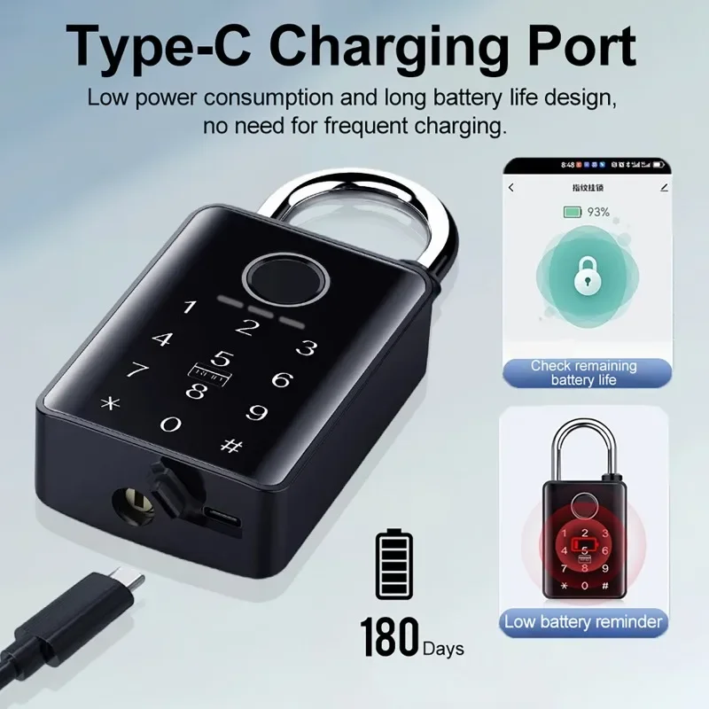 Tuya Smart Door Lock Fingerpri - đánh giá và giá Door Lock Smart Keypad