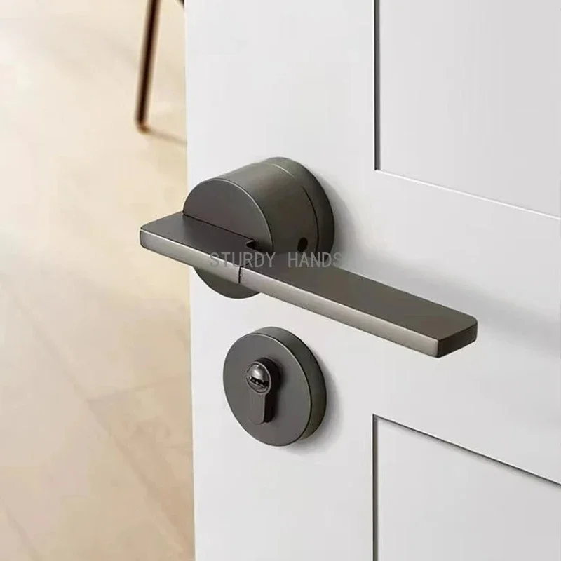 Zinc alloy indoor key lock mod - đánh giá và giá Home Security Door Lock