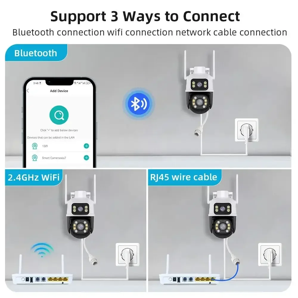 Icsee Xmeye 6MP 8CH Wireless H - đánh giá và giá Home Security Wireless Cameras