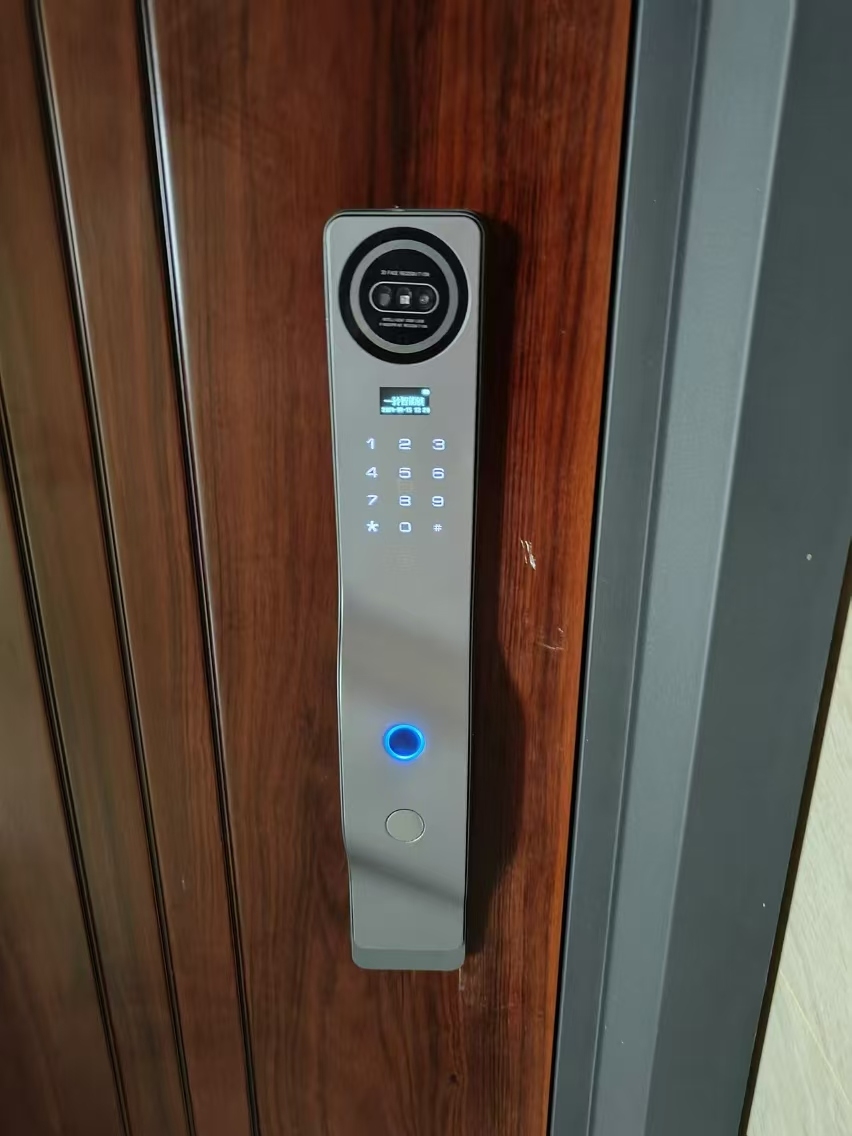 3D-Face Recognition Wifi Tuya  - đánh giá và giá Door Lock Smart Keypad