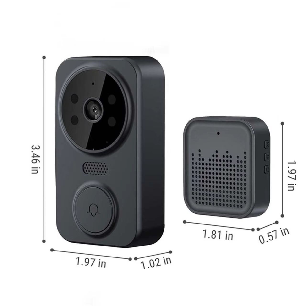 Tuya WIFI Doorbell Smart Home  - đánh giá và giá Home Security Wireless Cameras