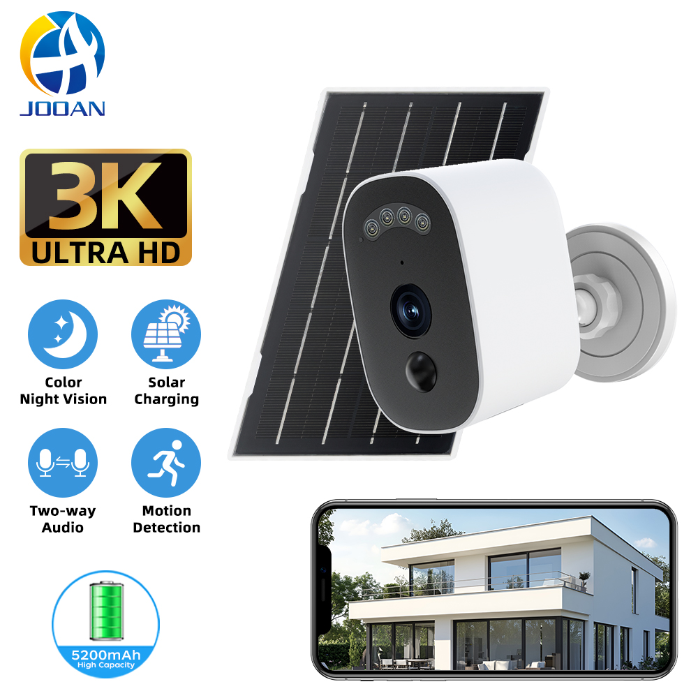 Jooan 3K HD Solar Security Cam - đánh giá và giá Home Security Wireless Cameras