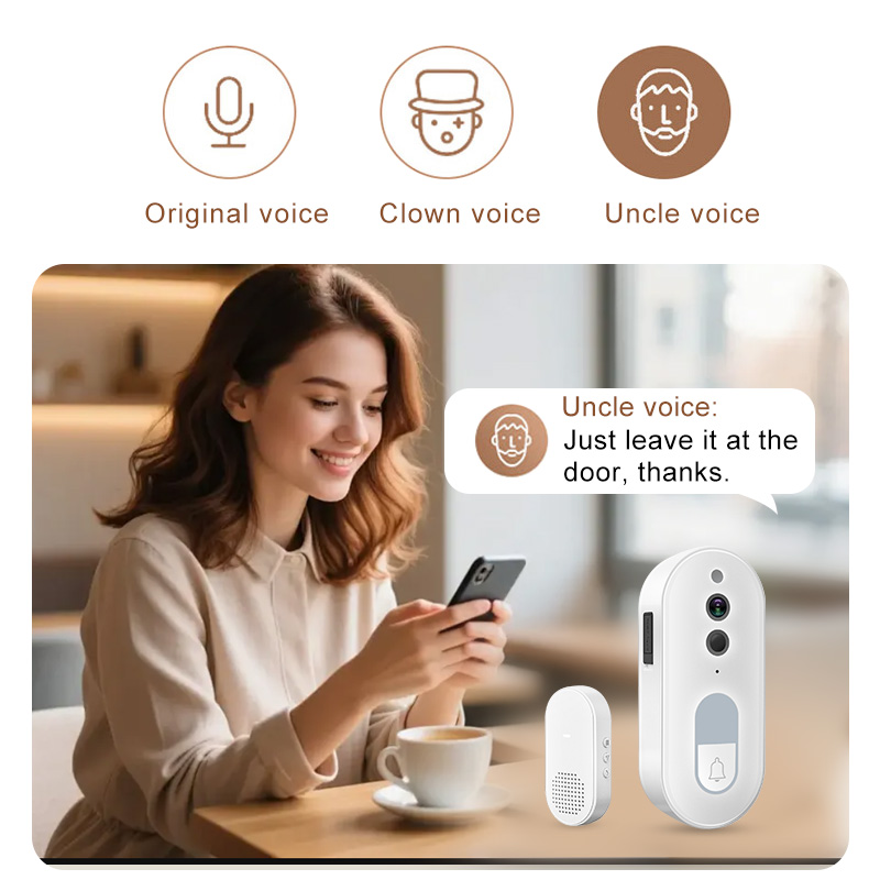 Tuya Smart Video Doorbell Wire - đánh giá và giá Home Security Wireless Cameras