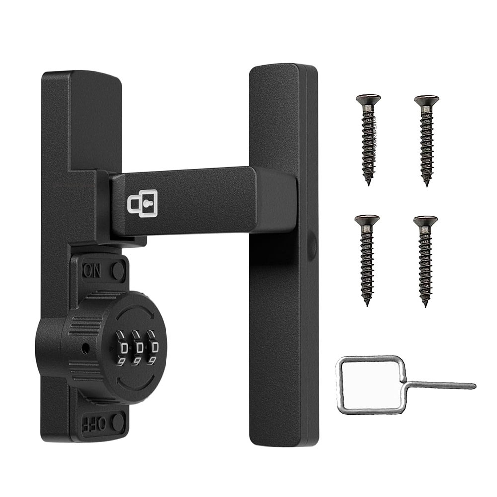 Security Barn Door Lock 3-Digi - đánh giá và giá Home Security Door Lock