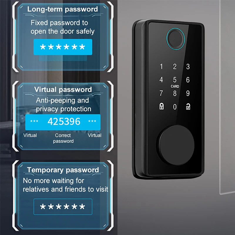 Smart Fingerprint Deadbolt Loc - đánh giá và giá Door Lock Smart Keypad