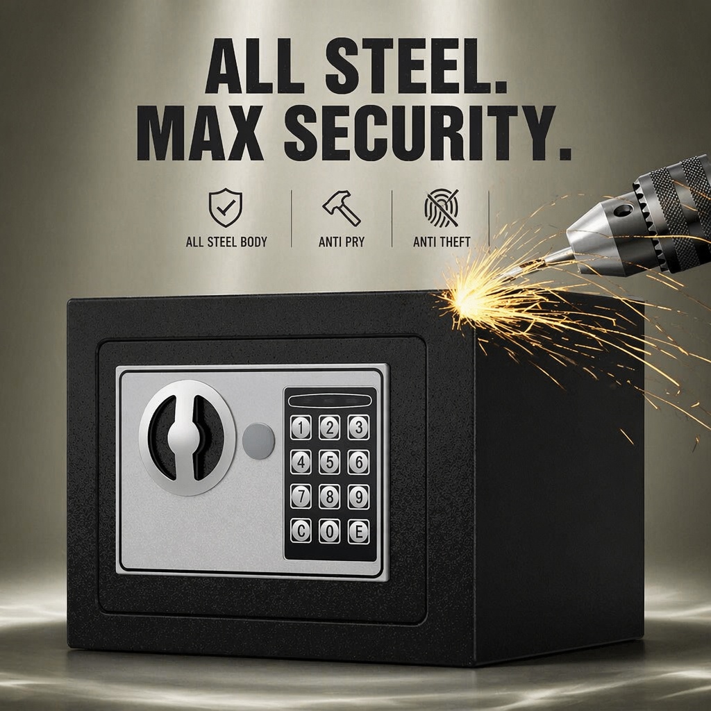 All Steel Electronic Digital K - đánh giá và giá Home Security Installation