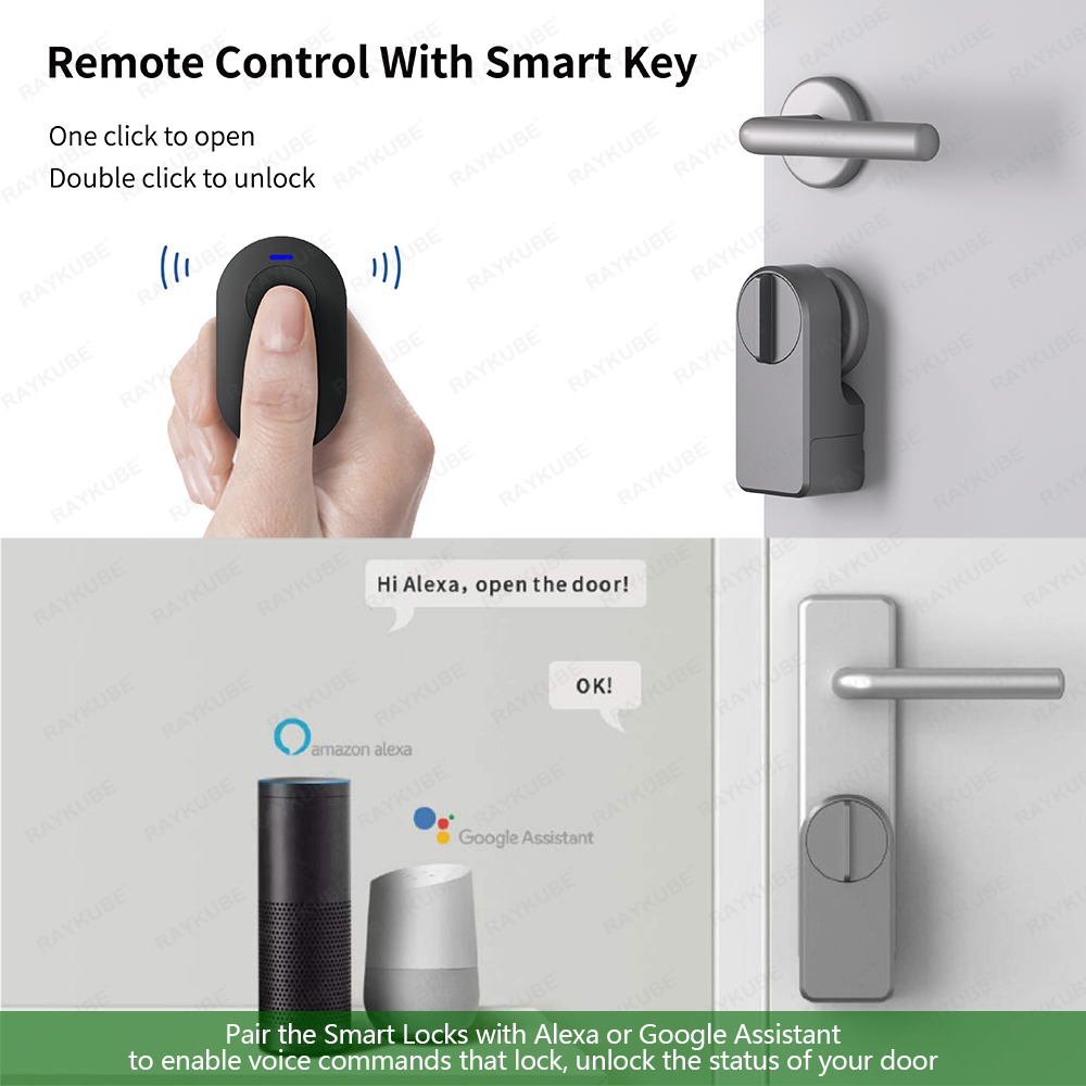 RAYKUBE A1 Pro Tuya BEL Smart  - đánh giá và giá Door Lock Smart Keypad