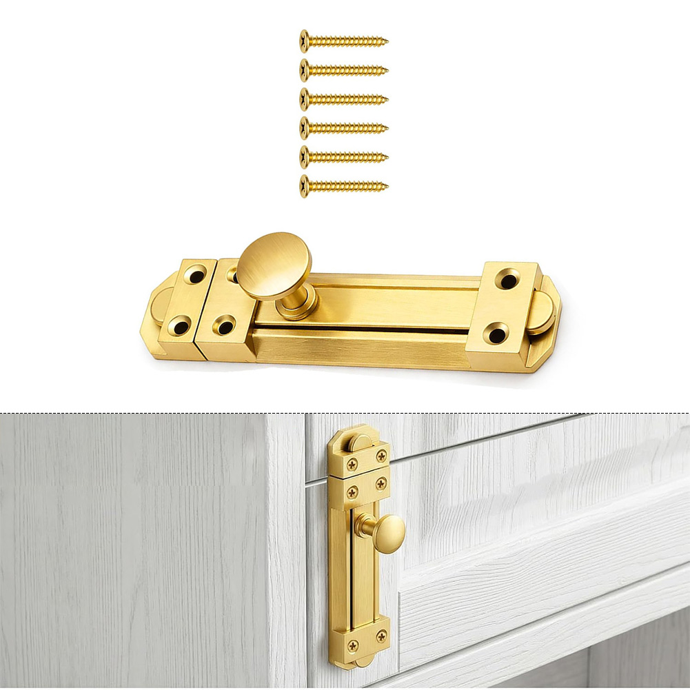5 Inch Solid Brass Sliding Doo - đánh giá và giá Home Security Door Lock