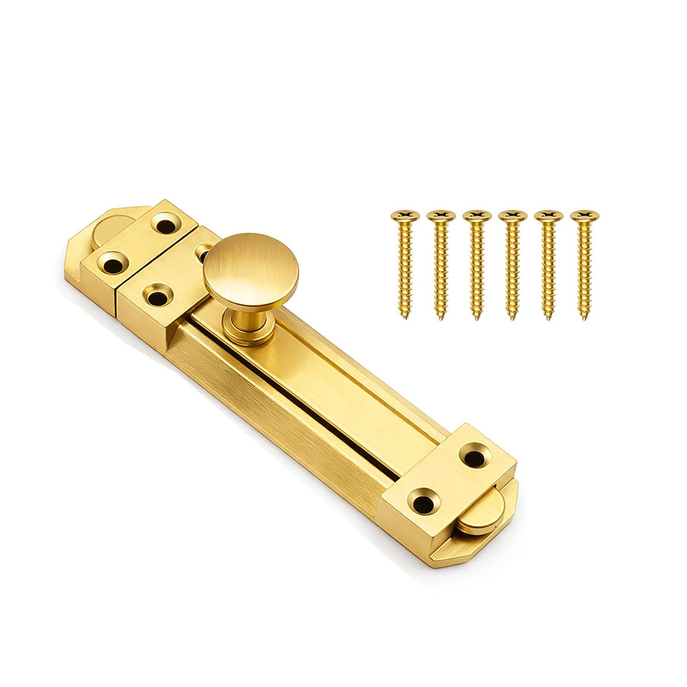 5 Inch Solid Brass Sliding Doo - đánh giá và giá Home Security Door Lock