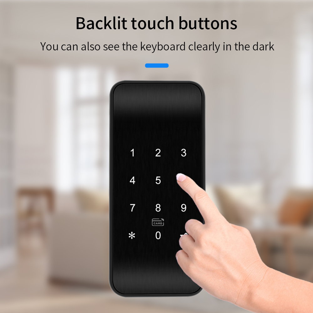 TTLOCK 13.56Mhz Fingerprint Dr - đánh giá và giá Door Lock Smart Keypad