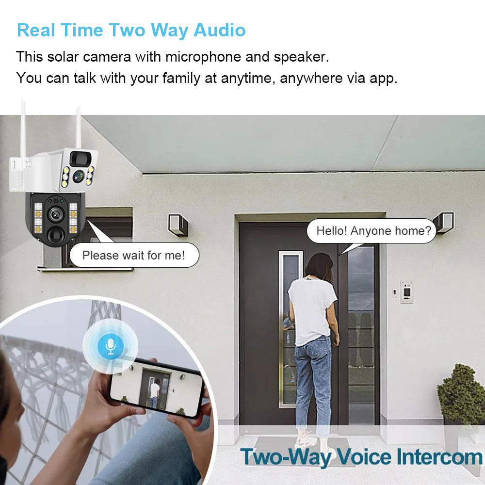 WiFi/4G Solar Camera IP CCTV S - đánh giá và giá Home Security Installation