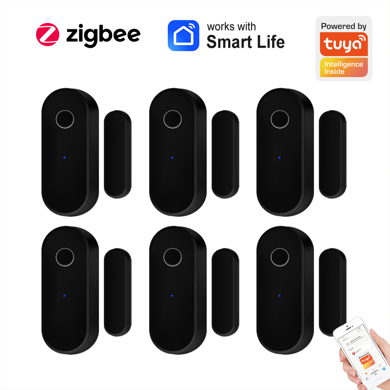 Tuya Smart Zigbee Door Sensor  - đánh giá và giá Home Security Installation