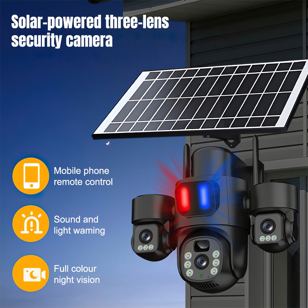 Solar WiFi PTZ Camera Outdoor  - đánh giá và giá Home Security Wireless Cameras
