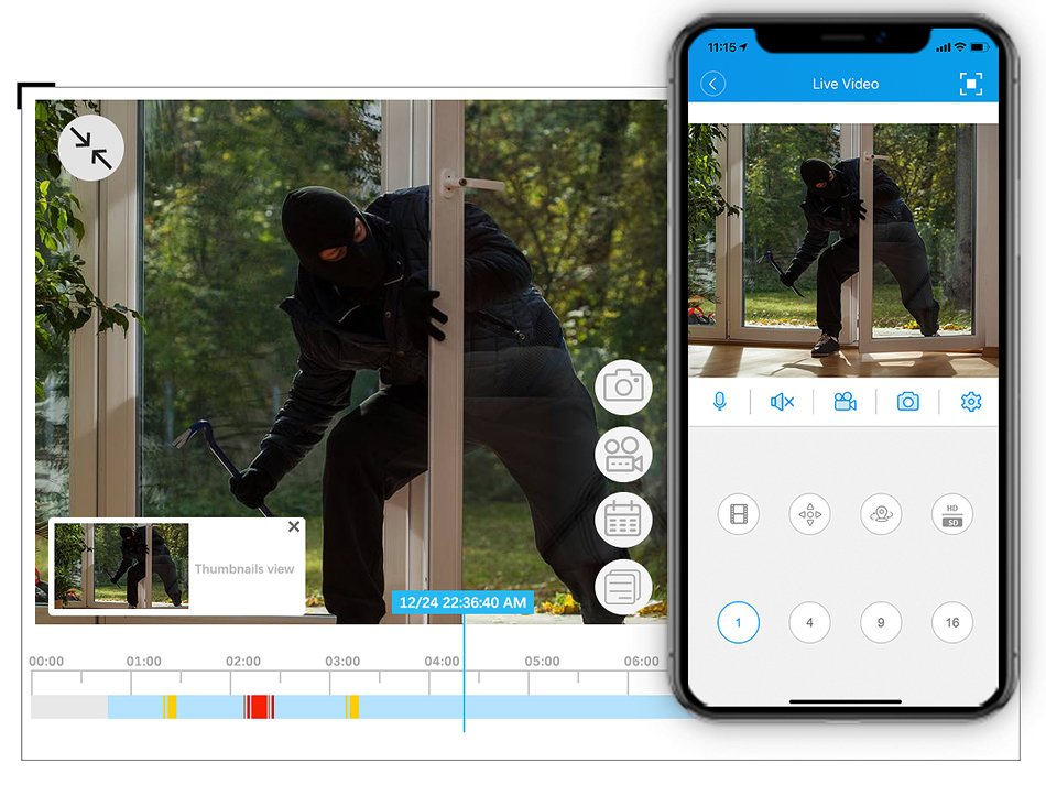 16CH 32CH 4K NVR Video Recorde - đánh giá và giá Home Security And Cameras