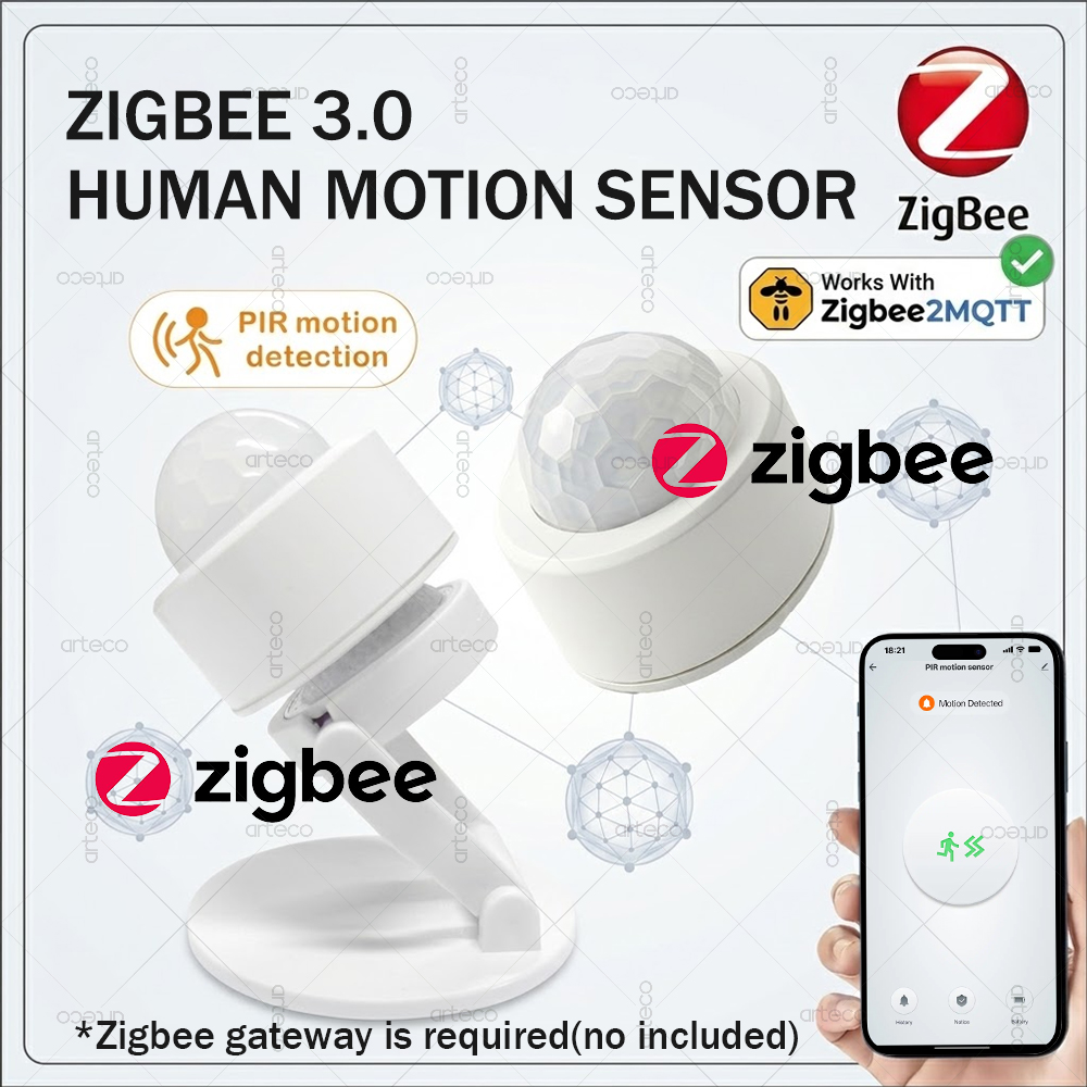 Zigbee 3.0 Mini PIR Motion Sen - đánh giá và giá Home Security Gadgets