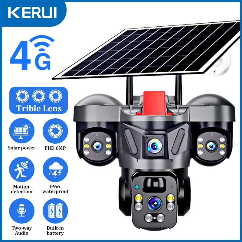 KERUI V380 Pro Outdoor PTZ 6MP - đánh giá và giá Home Security Installation