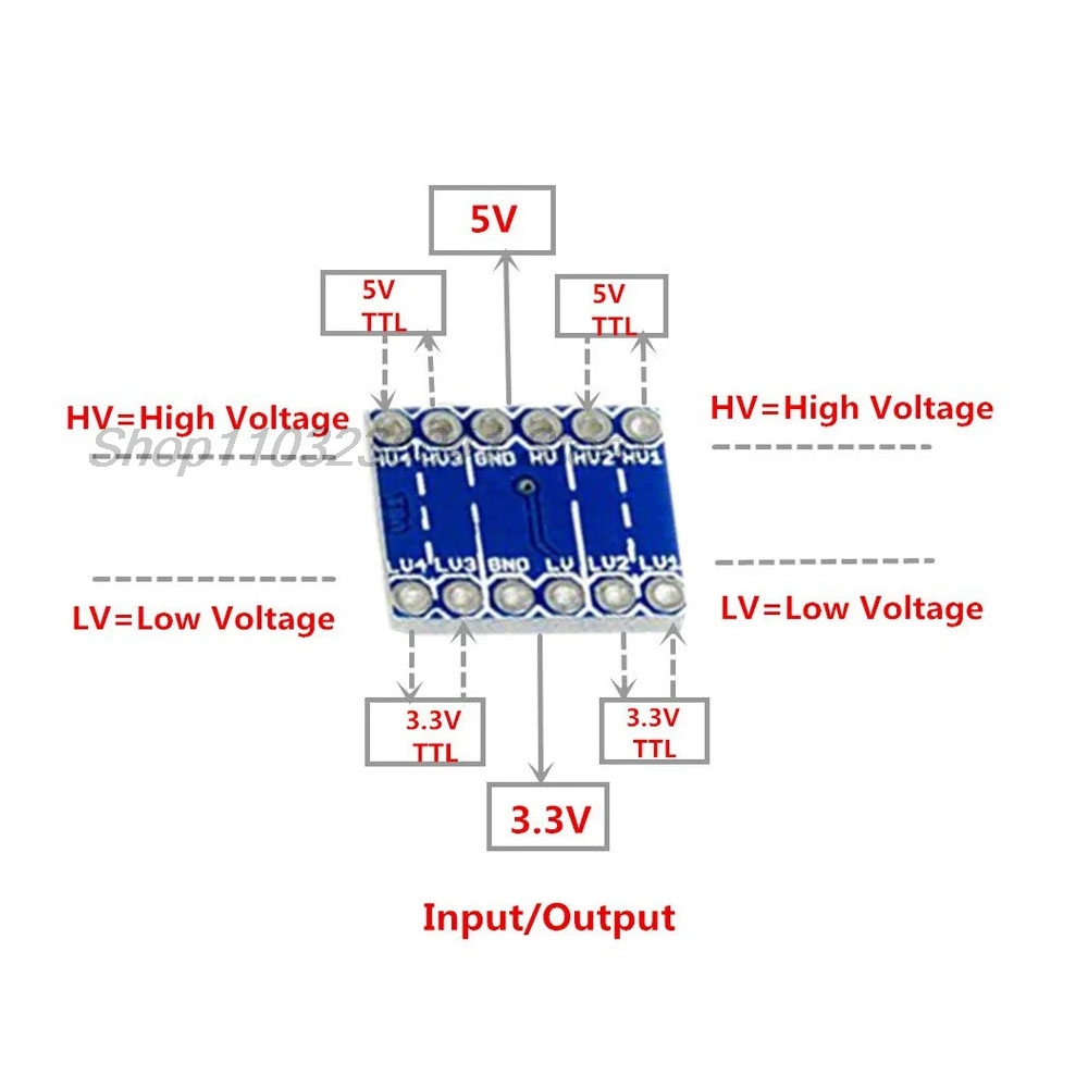 10PCS 4 Channels IIC I2C Logic - đánh giá và giá Home Security Measures