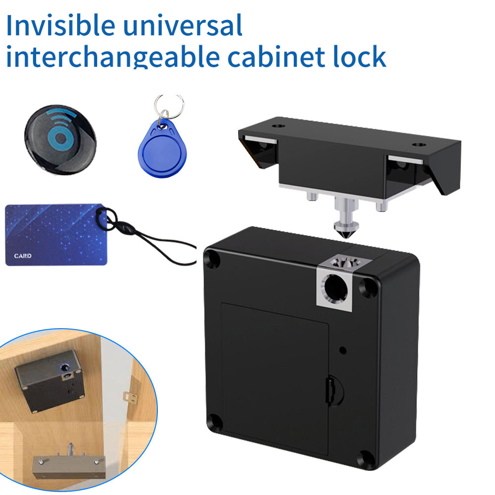 Smart Drawer Lock Invisible El - đánh giá và giá Door Lock Smart Keypad