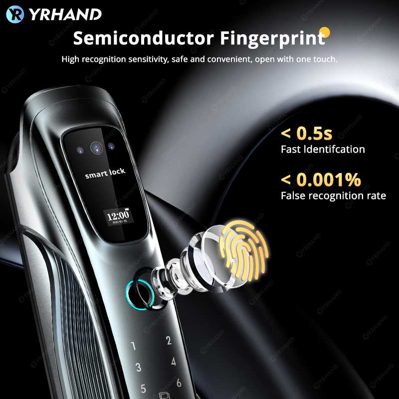 Smart Lock 3D Face Recognition - đánh giá và giá Door Lock Smart Keypad